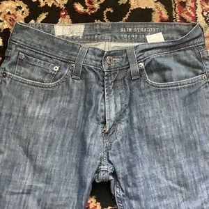 Men’s Levi’s 514 Slim Straight Medium Wash Jeans size 32x34